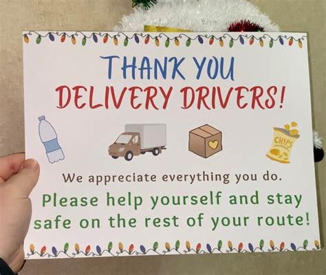 How to thank your Amazon driver with a $5 gift at no extra cost